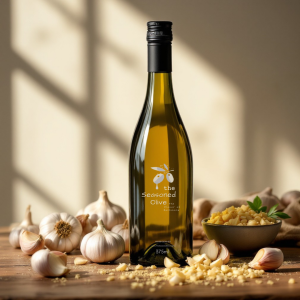 Knoblauch Premium extra natives Olivenöl
