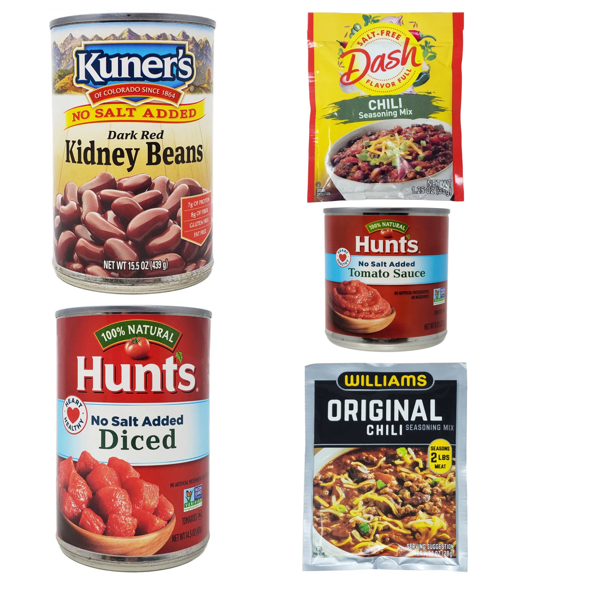 Niedriges Natrium Chili Cookout Kit