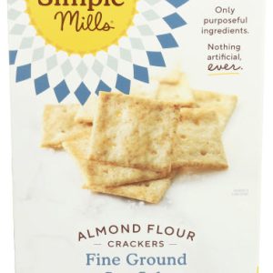 Simple Mills Mandelmehl Cracker feines Meersalz, 4,25oz