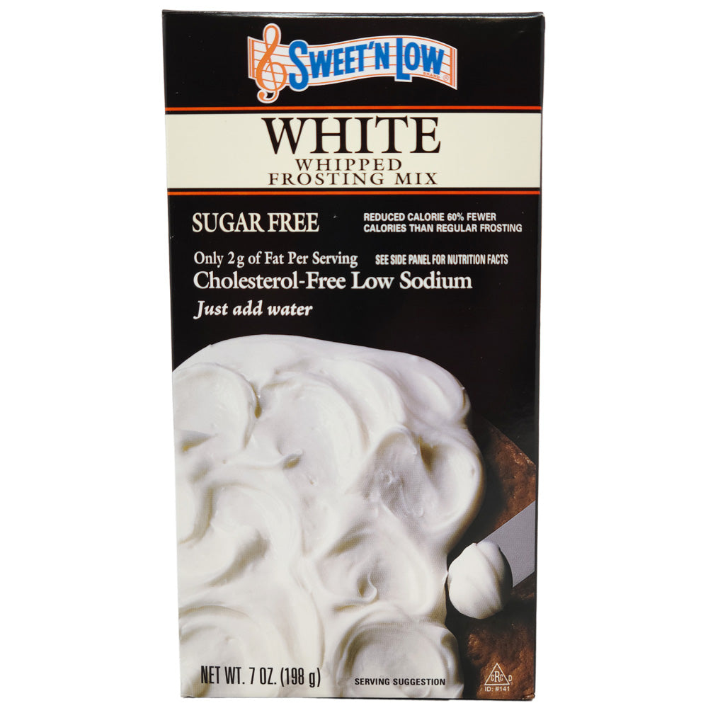 Süße N 'niedrige weiße Frosting Mix-7 Oz