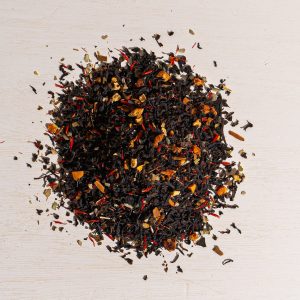 Apfelgewürztee – aromatisierter schwarzer Tee