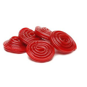 Rote Lakritzräder 1/2 lb