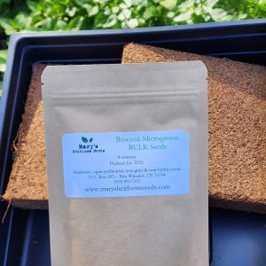 Brokkoli Microgreens Starter Kit Geschenkbox