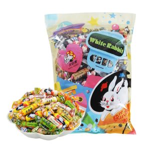 Weißes Kaninchen Creamy Süßigkeiten sortierte Aromen 500g