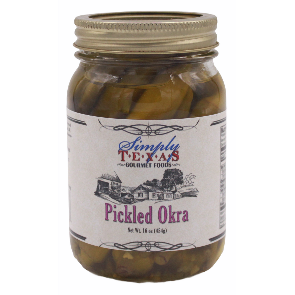 Simply Texas Eingelegte Okra