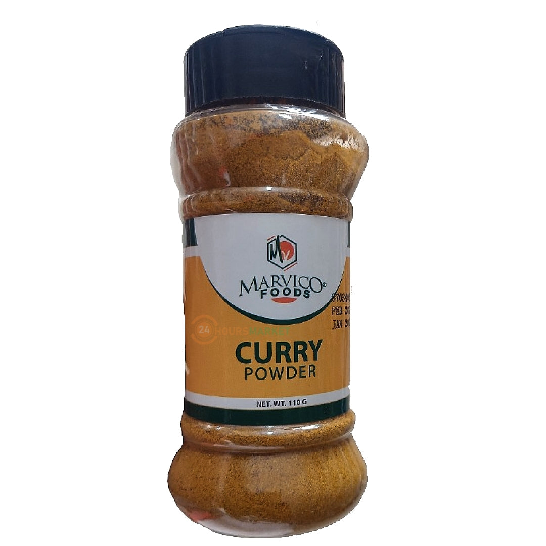 Marvico Curry Pulver 66g Packung mit aromatischer und aromatischer Gewürzmischung