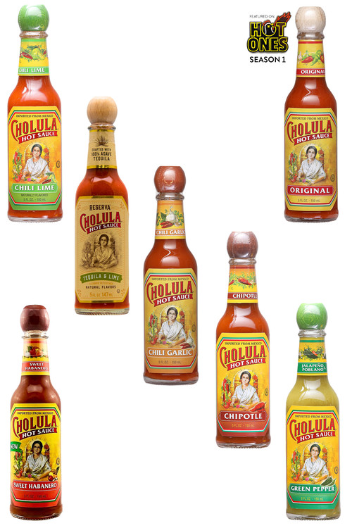 Cholula Chilisauce Ultimate 7 Sortiment Geschenkset, 7/5oz