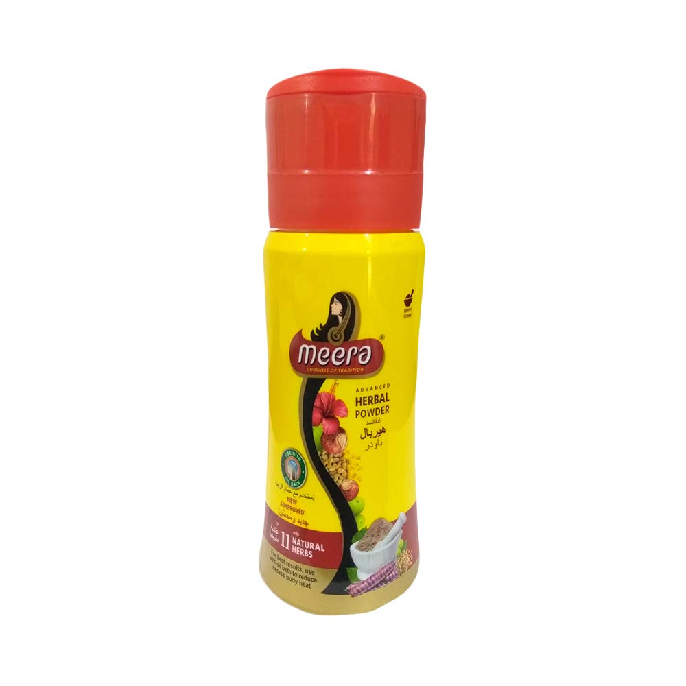 Meera Kräuter-Haarspülpulver mit 11 natürlichen Kräutern – 120g