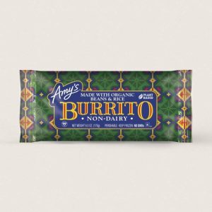 Amy's Nicht-dairy Bean & Reis Burrito, 6oz