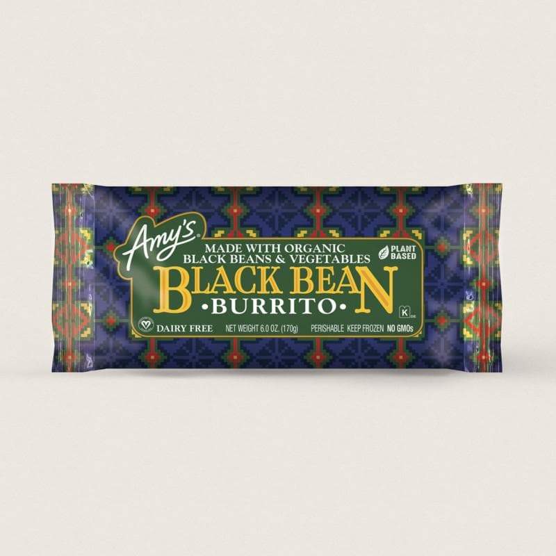 Amy's Schwarz Bean Burrito, 6oz