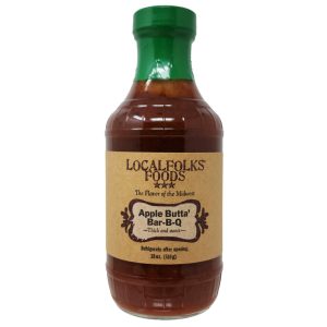 LocalFolks Foods Apfelbutta-Bar-b-q Soße. – 18oz