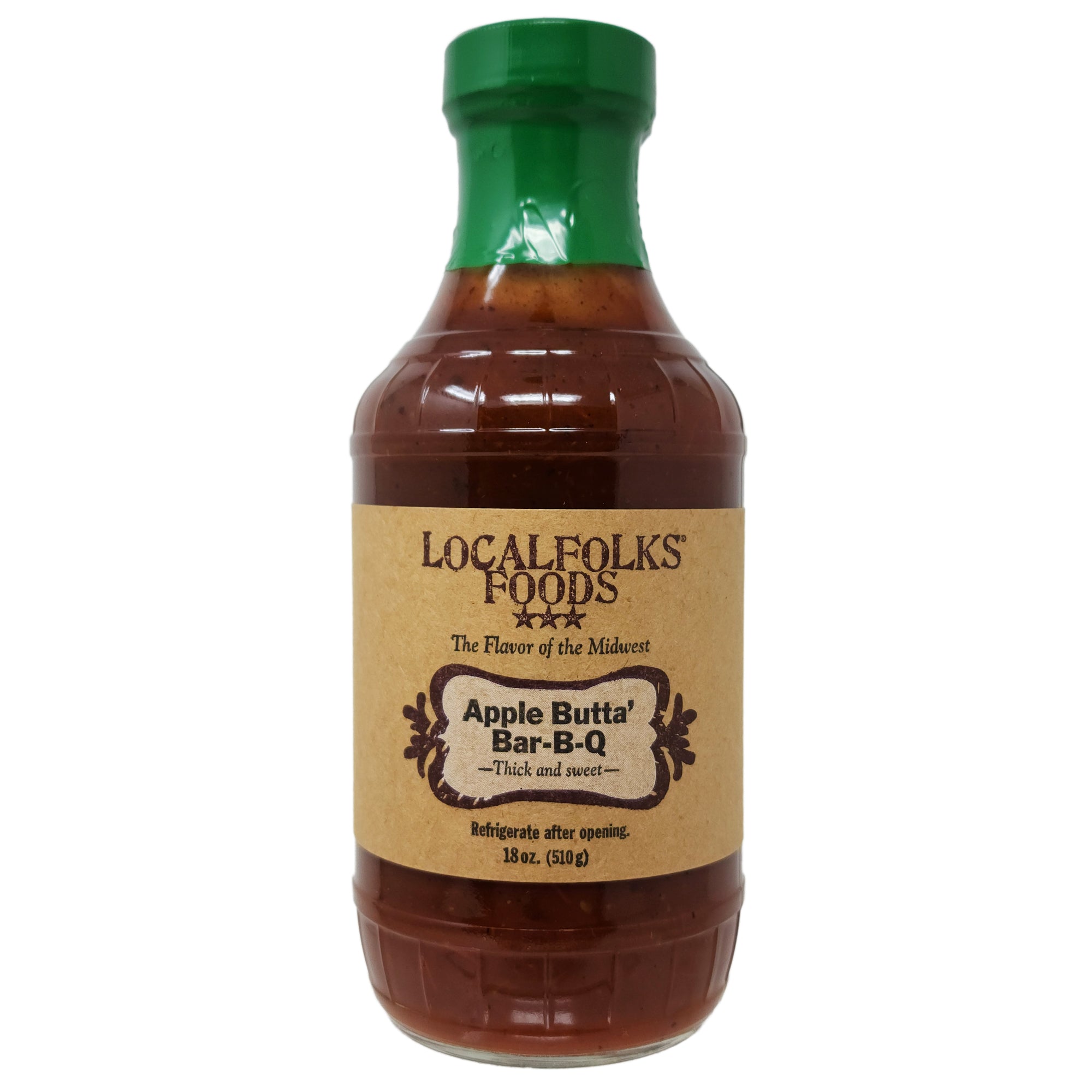 LocalFolks Foods Apfel Butta' Bar-B-Q Sauce 18oz