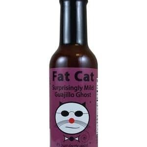 Fat Cat Surprisingly mild Guajillo Ghost scharfe Sauce. – 5oz