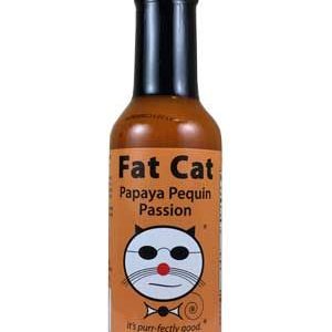 Fat Cat Papaya Penguin Passion scharfe Sauce. – 5oz