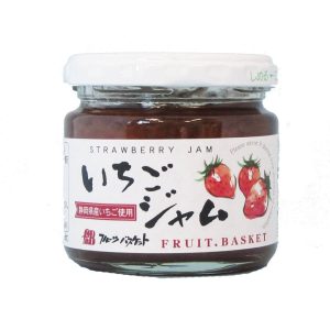 Fruit Basket natürliche japanische Erdbeermarmelade – 140g