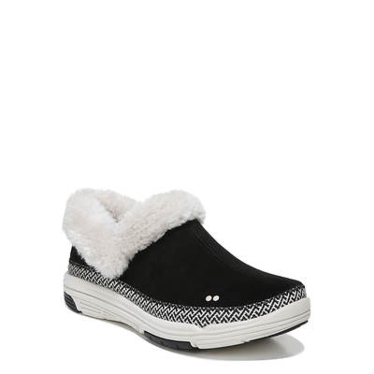 Schwarze Leder Pumps von Awaken Wildleder