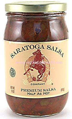 Saratoga Premium Salsa halb so heiß, 12oz