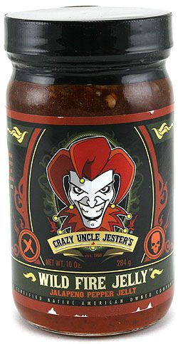 Verrückter Onkel Jester's Wild Fire Jalapeno Jelly, 10oz