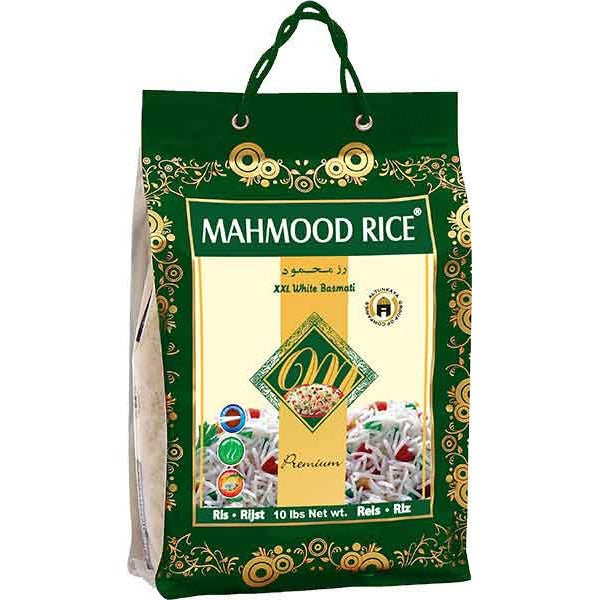 Mahmood XXL Weiß Basmati Premium Reis 10lbs