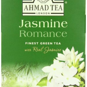 Ahmad Tea Jasmine Romance Grüner Tee, 20-Zähl