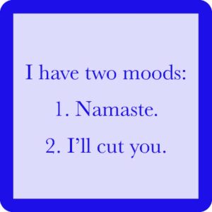 Drinks on Me Untersetzer – Two Moods
