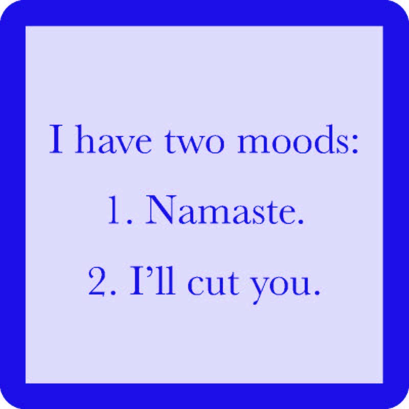 Drinks on Me Untersetzer – Two Moods