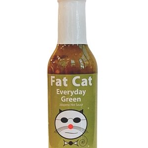 Fat Cat Everyday grüne Jalapeno scharfe Sauce, . – 5oz