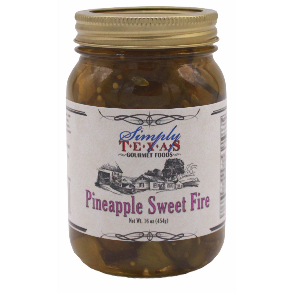 Simply Texas Ananas süße Feuergurken