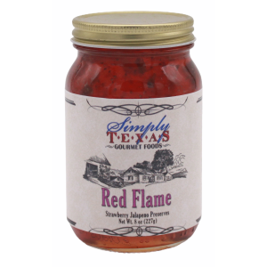 Simply Texas rote Flamme Erdbeere Jalapeno konserviert