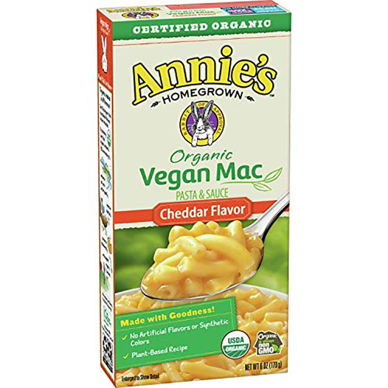 Annie's Homegrown Biologischer veganer Mac Cheddar Geschmack, 6oz