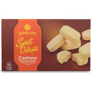 Goldilocks süßen Köstlichkeiten – Cashew – Polvoron – philippinische Shortbread Kekse – 12 Stück – 10.60 Unze