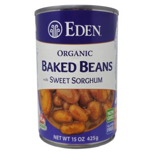 Eden Baked Beans mit süßem Sorghum – 15 Unzen
