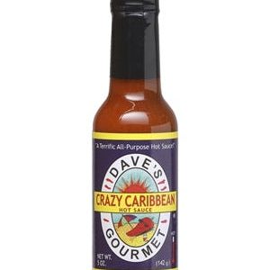 scharfe Sauce Daves Gourmet verrückte Karibbean 5 Unzen Hitze 7 $8.98