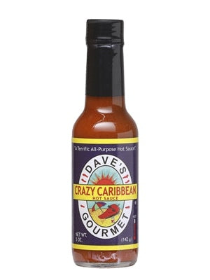 Chilisauce Daves Gourmet Crazy Caribbean 5 oz Hitze 7