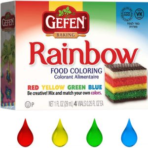 Gefen Rainbow Essen Färbung