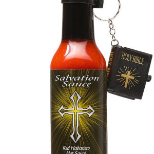 Danny Cash’s Rote Habanero Heilsauce (w/Minibibel), . – 5oz