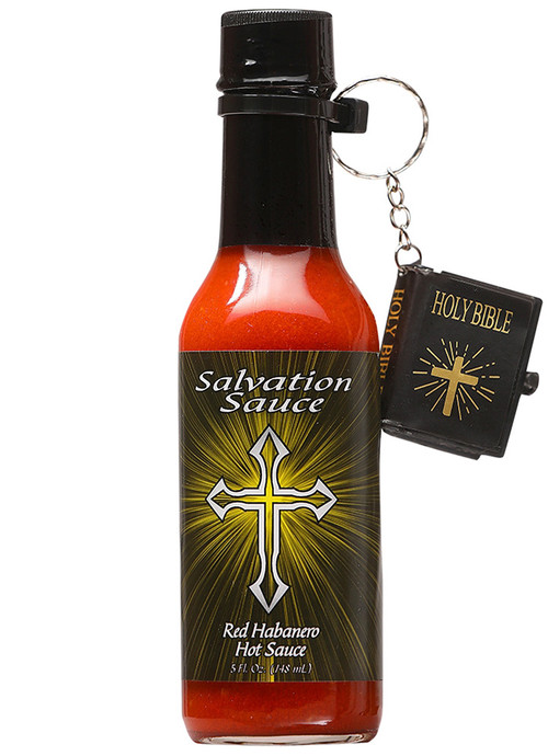 Danny Cash's Rot Habanero Salvation Sauce (w/mini Bibel), 5oz