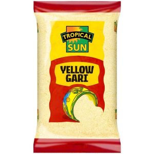 Tropical Sun Gari gelb- authentische westafrikanische cassava gari – 3lbs