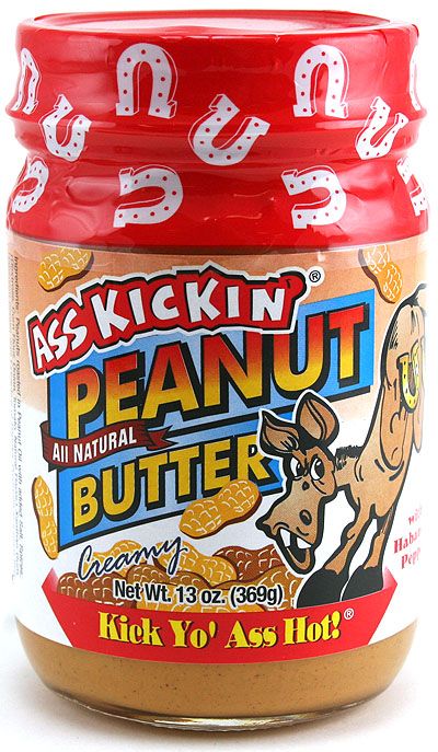 Ass Kickin' Erdnussbutter, 8oz