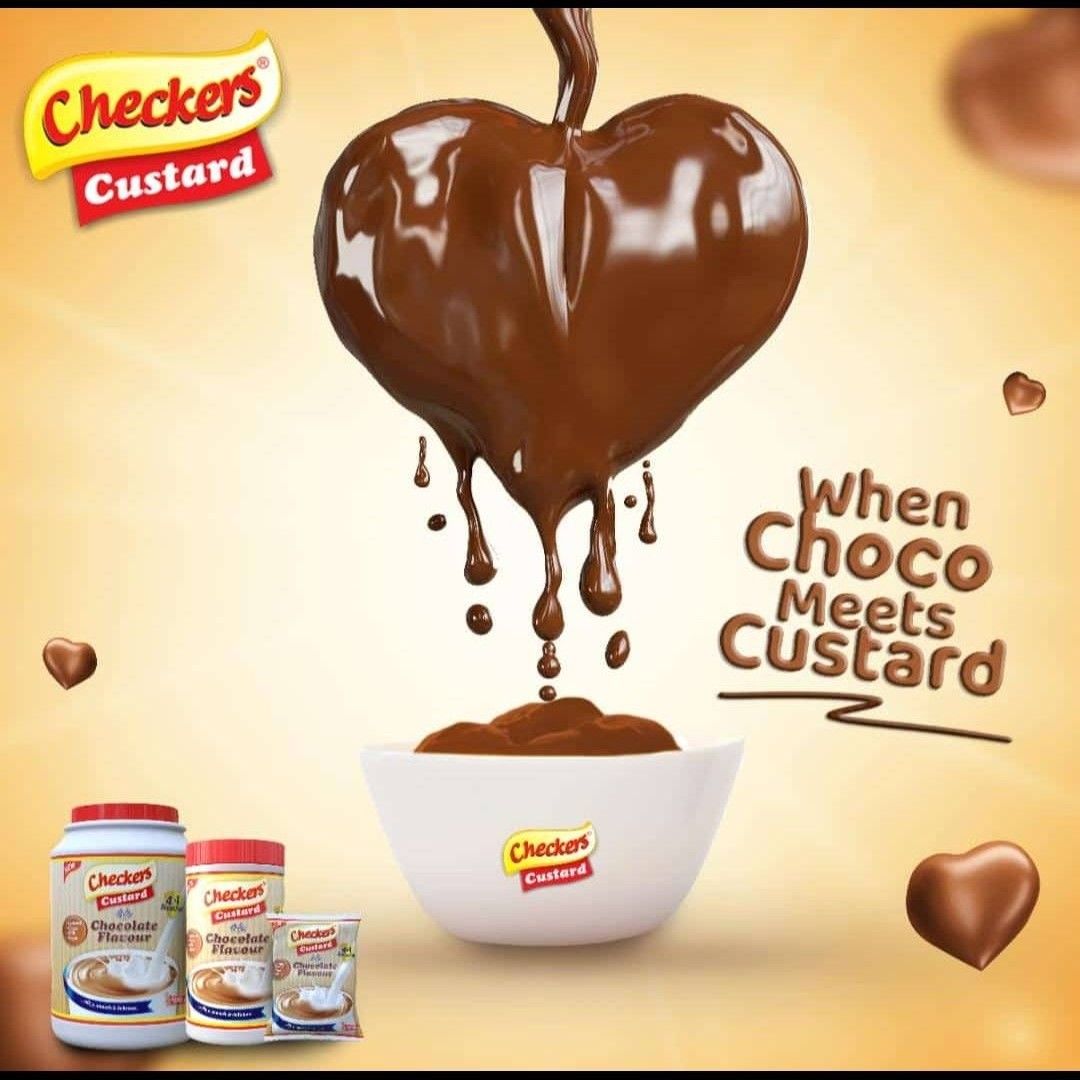 Checkers Schokolade Custard Delicious – Reichhaltig, cremig & dekadent!
