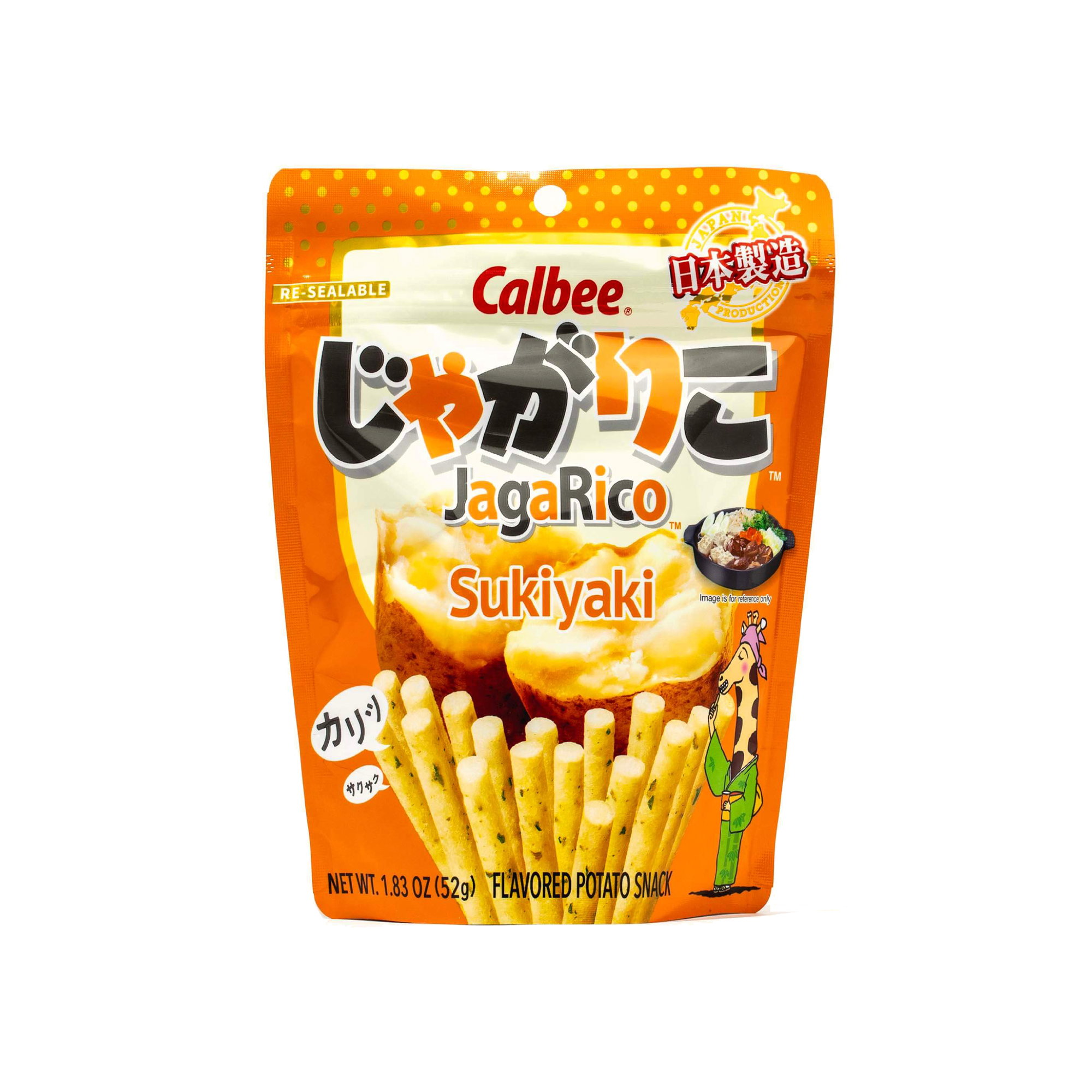 Calbee Jagarico Sukiyaki
