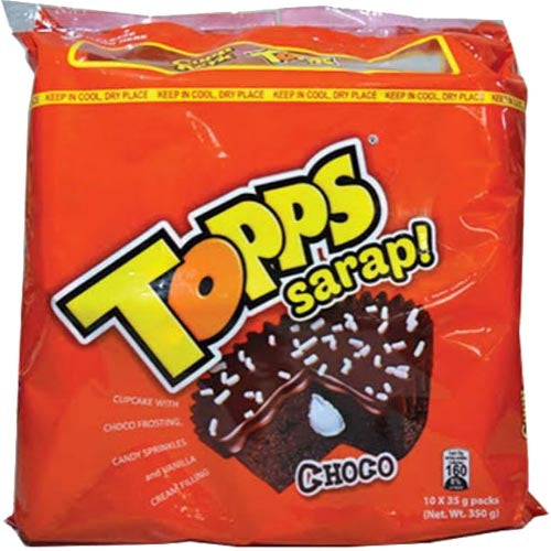 Rebisco – TOPPS – Sarap! – Choco – 10er Packung- 340 G