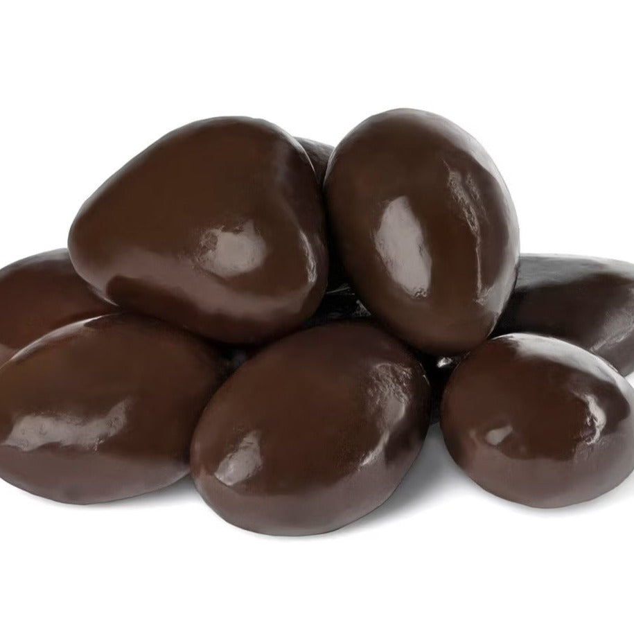 Dunkle Schokolade Erdbeeren