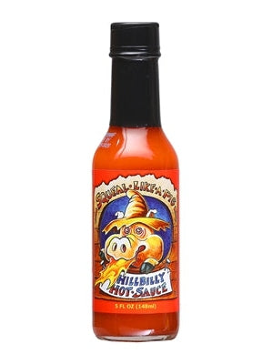 Chilisauce Quietschen wie ein Schwein Hillbilly 5 oz Hitze 5