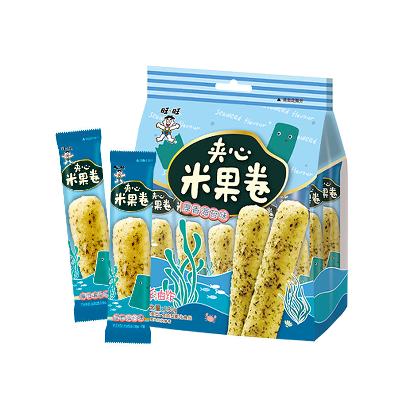 Want-Want Reis Cracker Roll 180g