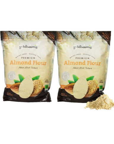 Goldbaums Blanched Mandelmehl, 14 oz (Packung mit 2)