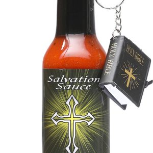 Danny Cash’s Cajun Cayenne Salvation Soße (w/Minibibel), . – 5oz