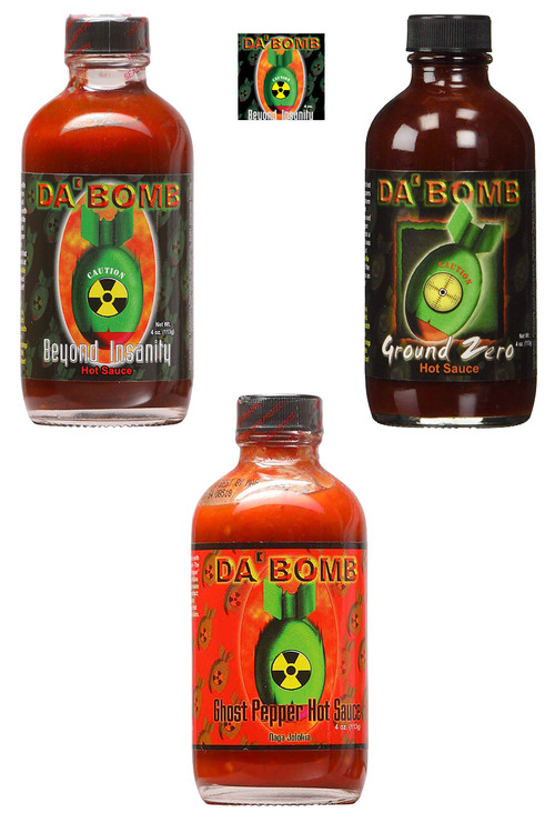 Da Bomb Ultimate Sauce & Extrakte Geschenkset, 3/ . – 4oz
