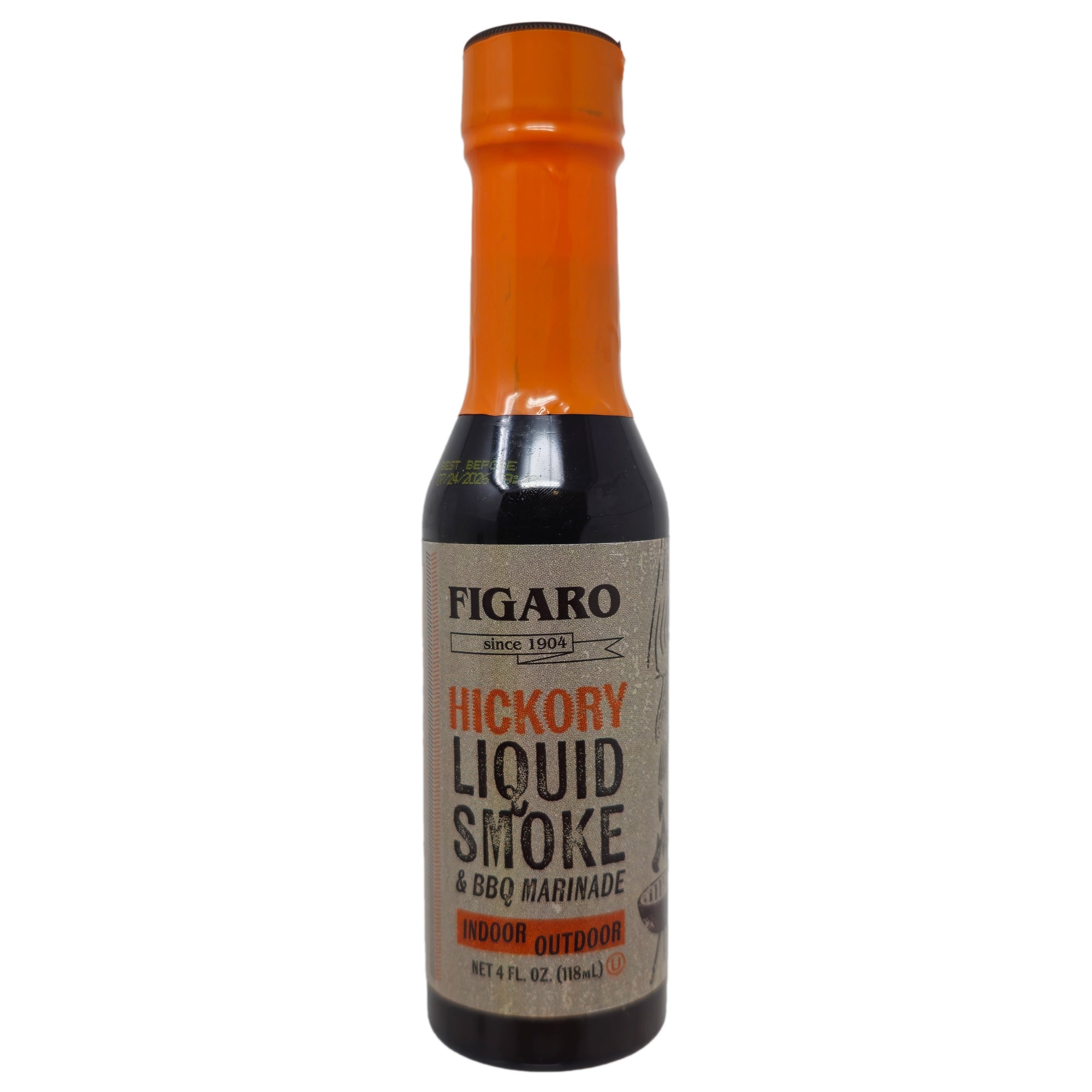 Figaro Hickory Liquid Smoke & BBQ Marinade – 4oz