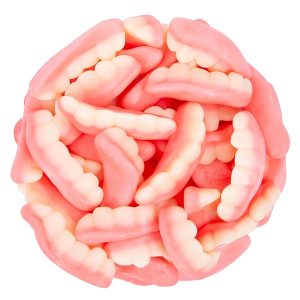 Gummi Zähne bulk 1/2 lb